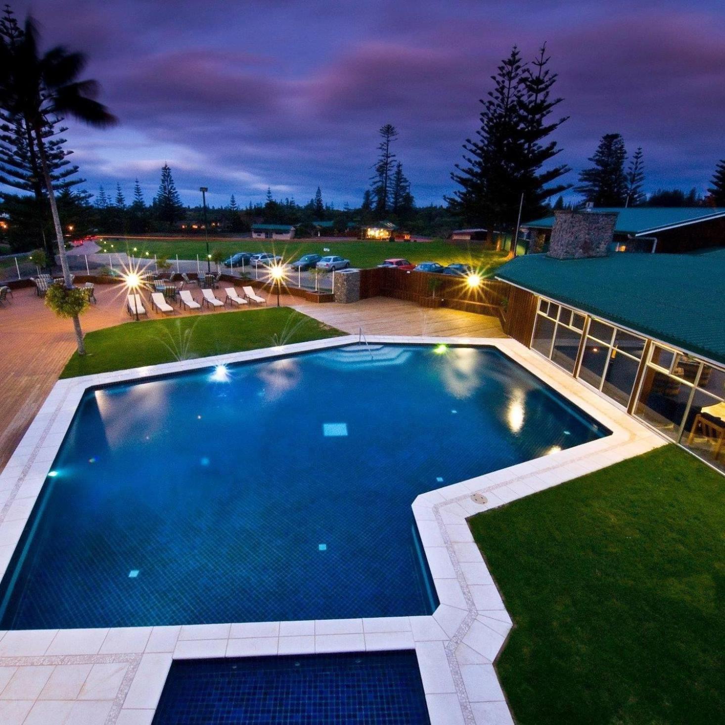 South Pacific Resort Hotel Burnt Pine Exteriér fotografie
